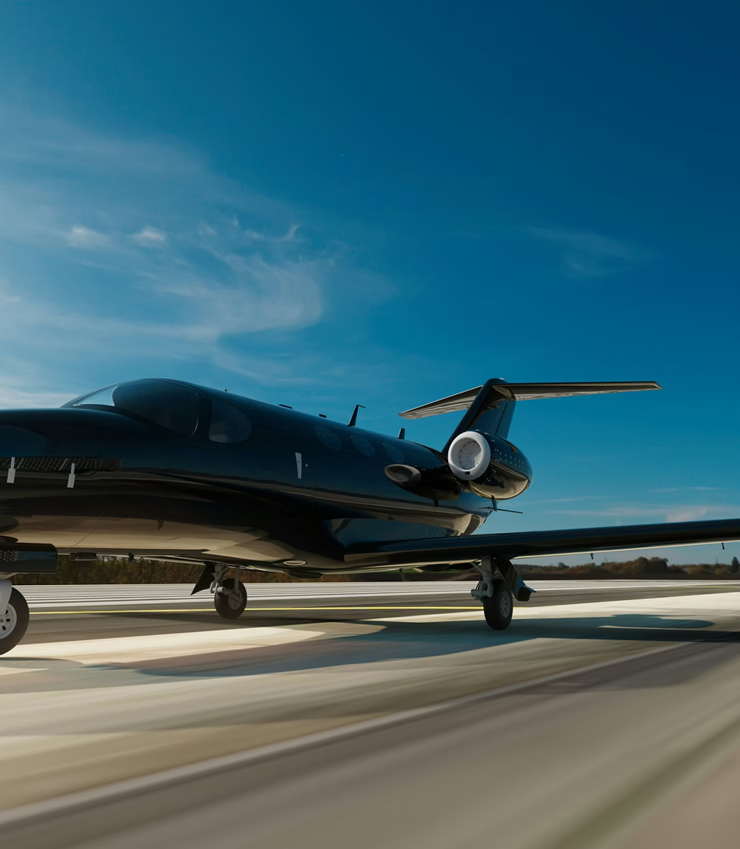 Advantage Aircraft Services aircraft on the runway